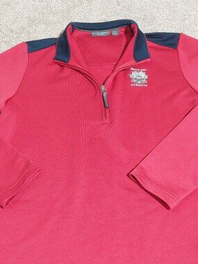 Adidas Golf "Whistling Straits" Men's Quarter-Zip Layering Pullover Size M
